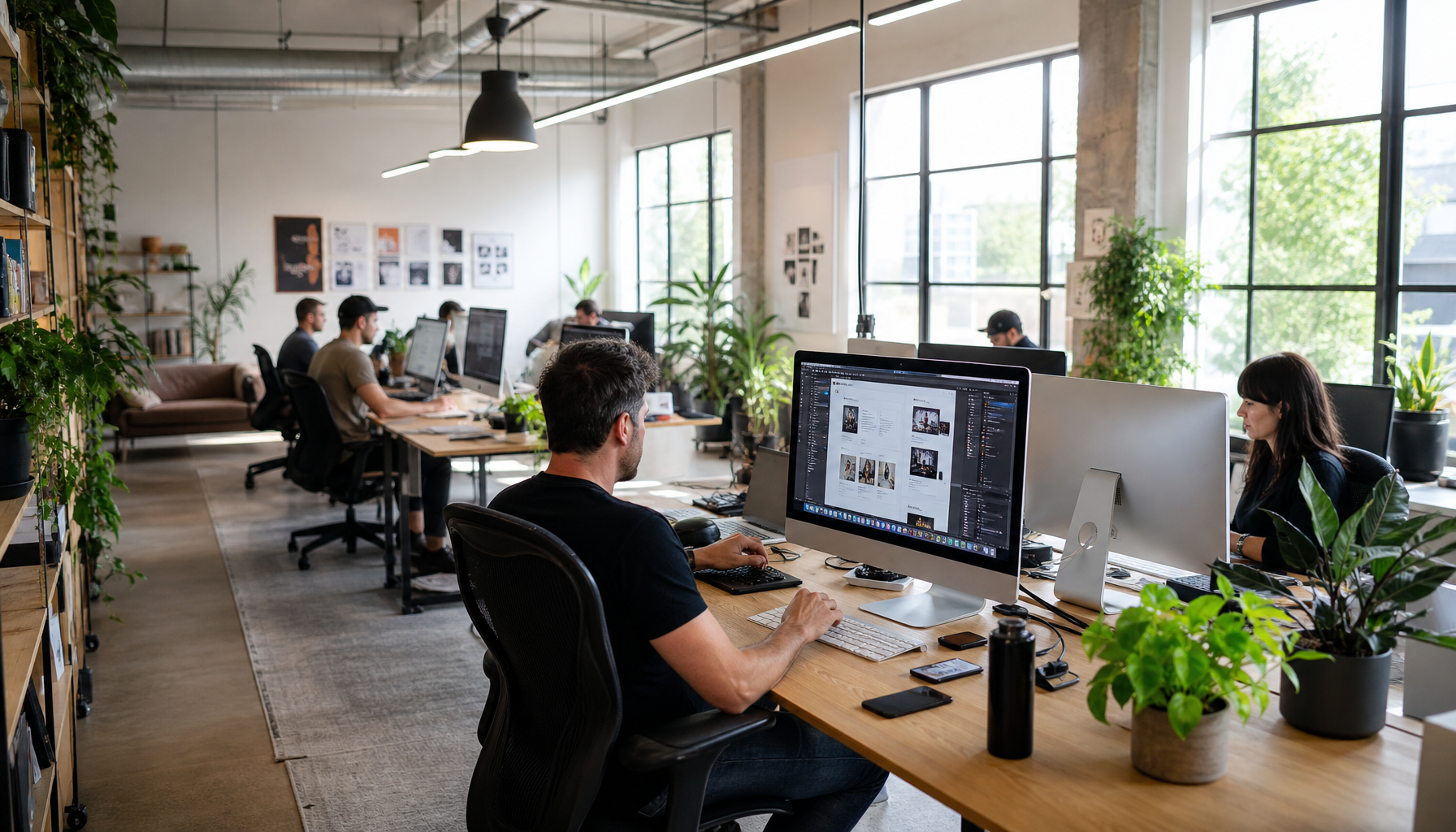 团队办公环境